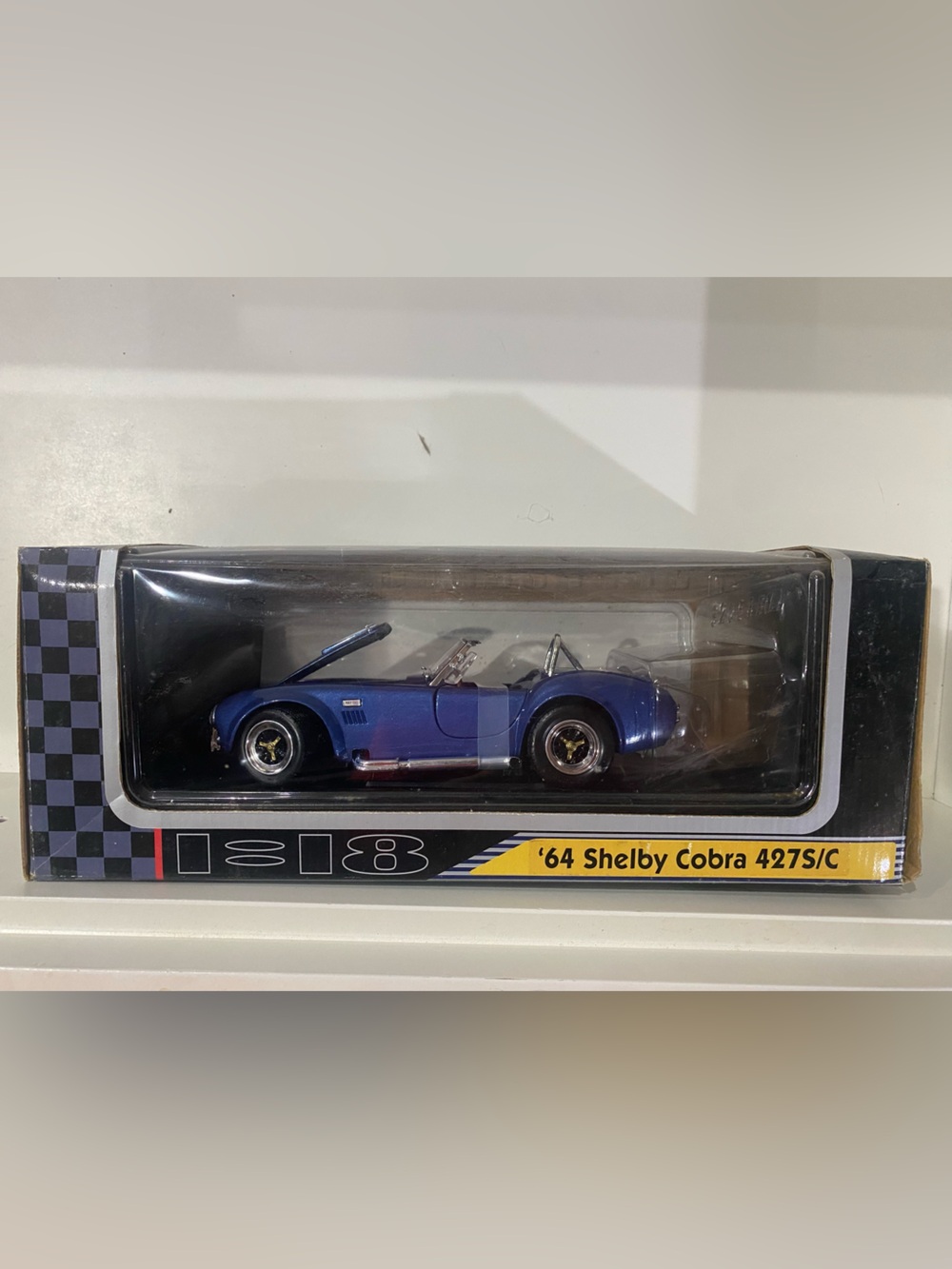 Blue '64 Selby Cobra 427S/C Die-Cast Model - Selby